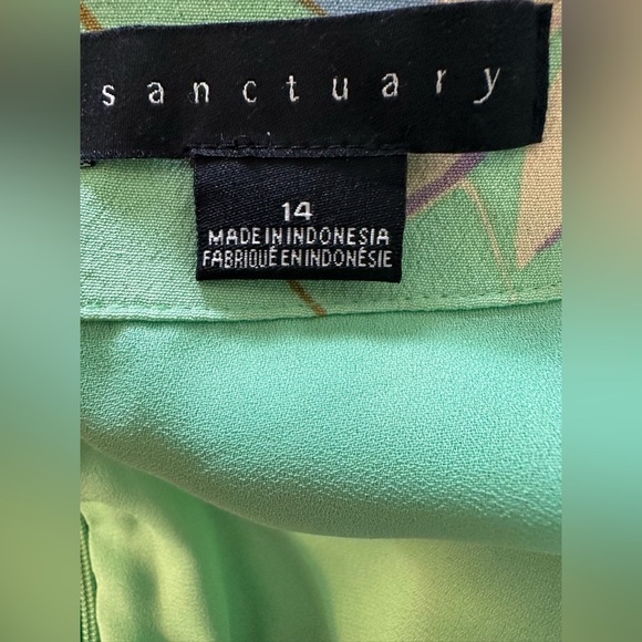 Sanctuary Easy Floral Mini Skirt NWOT size 14 - Picture 4 of 6